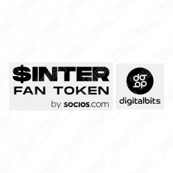 Official $Inter Fan Token by Socios.com + Digitalbits Sponsor (Inter Milan 2021/22 Away Shirt) - Serie A version